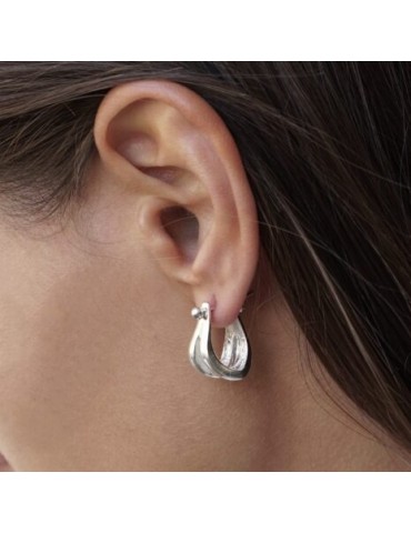Modern Silver Earrings...