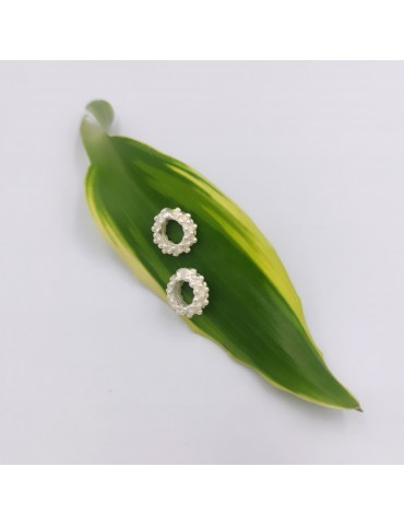 Ασημένια Σκουλαρίκια.