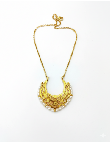 Silver Goldplated Necklace.