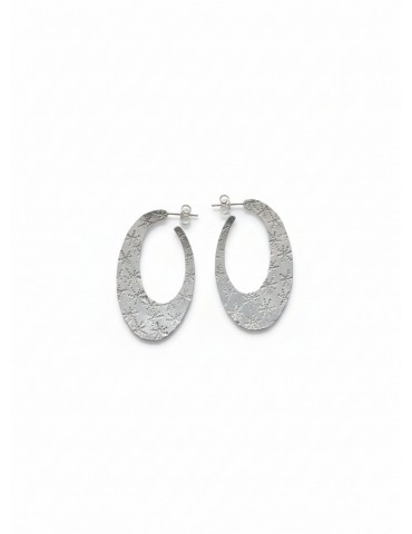 Silver Earrings.