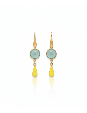 Ασημένια Σκουλαρίκια με...