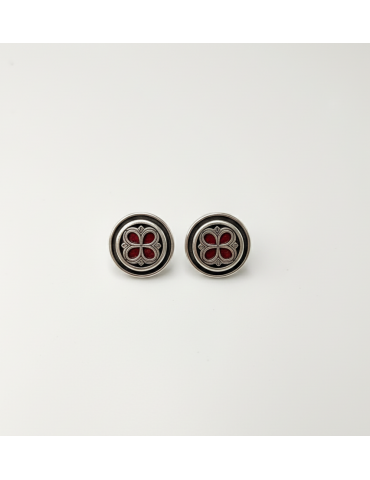 Silver Vintage Earrings.