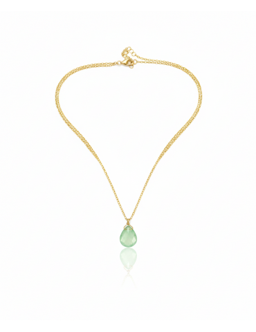 Pendant with gemstone.