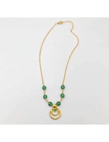 Silver Goldplated Necklace.