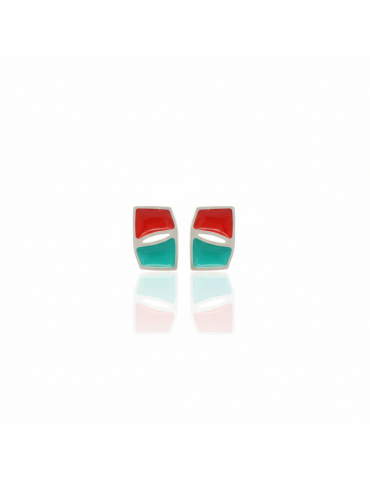 Ασημένια Σκουλαρίκια με...