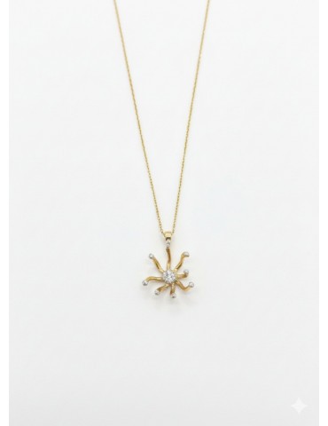 Silver Goldplated Necklace.