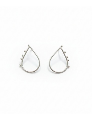 Silver Earrings.